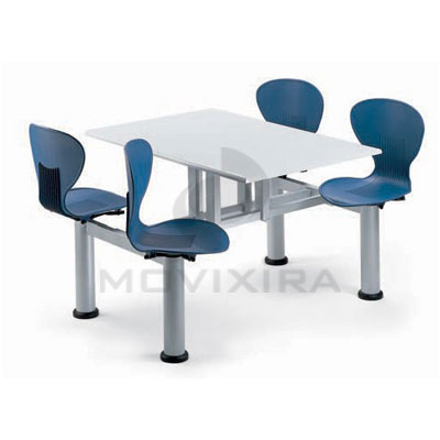 Mesas com Cadeiras Incorporadas