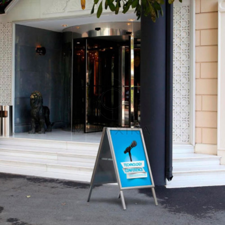 Cavalete de Alumínio para Exterior