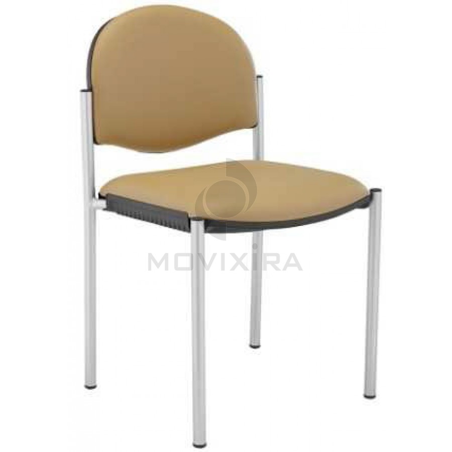 Cadeira de 4 Pés Tubo Redondo