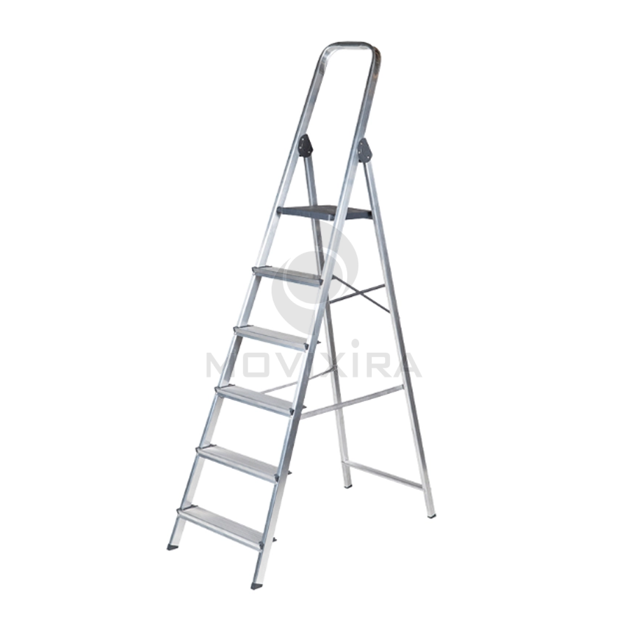Escadote 6 Degraus em Alumínio