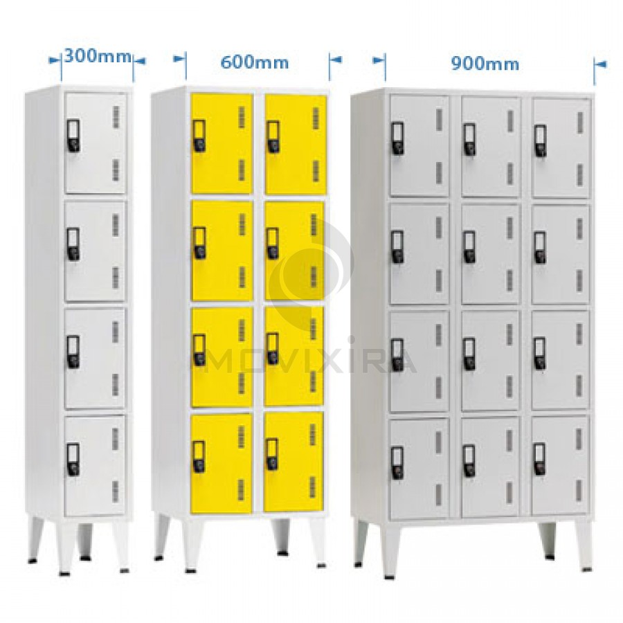 ARMÁRIOS DE 4 - 8 - 12 CACIFOS (1900mm Altura)