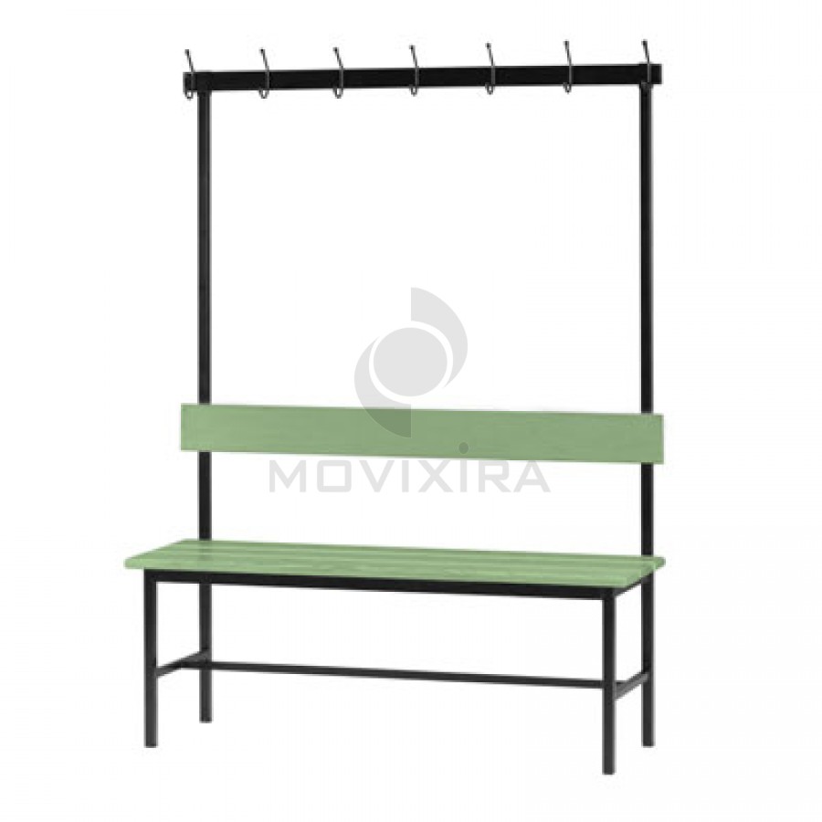 Banco em Fenólico com Cabides