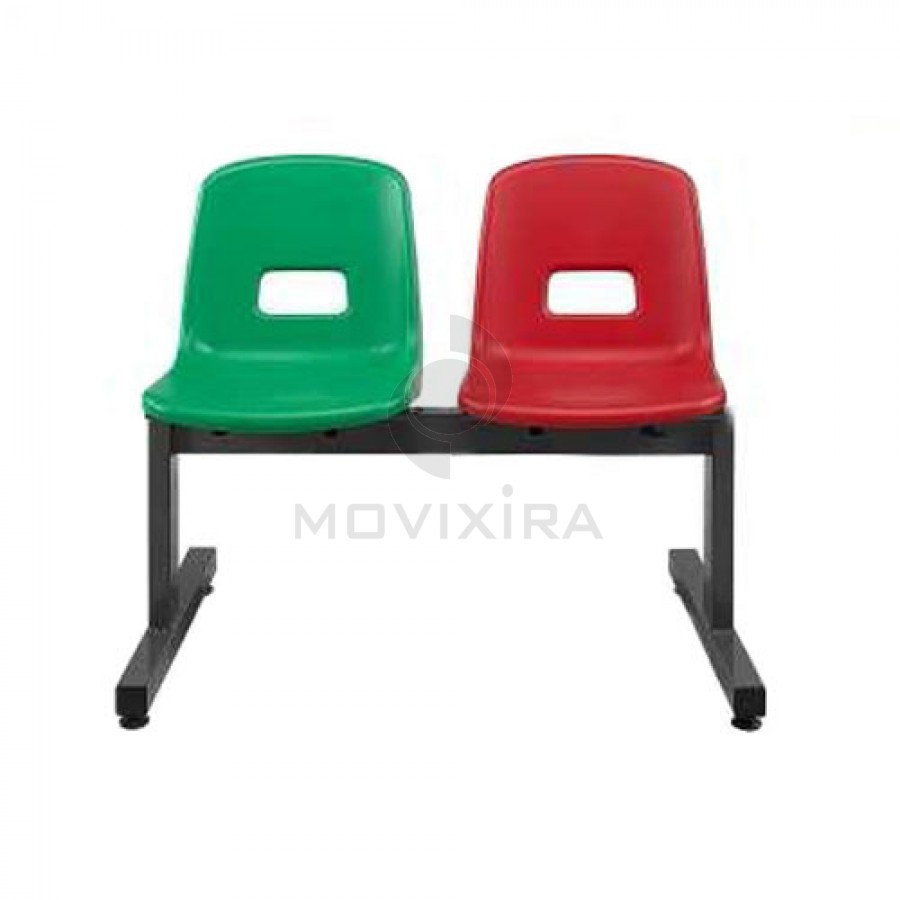 Cadeira Plástico em Viga Escolar (2 a 5 Lugares)