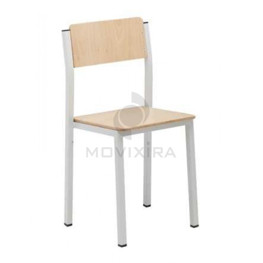 Cadeira de 4 Pés Tubo Quadrado