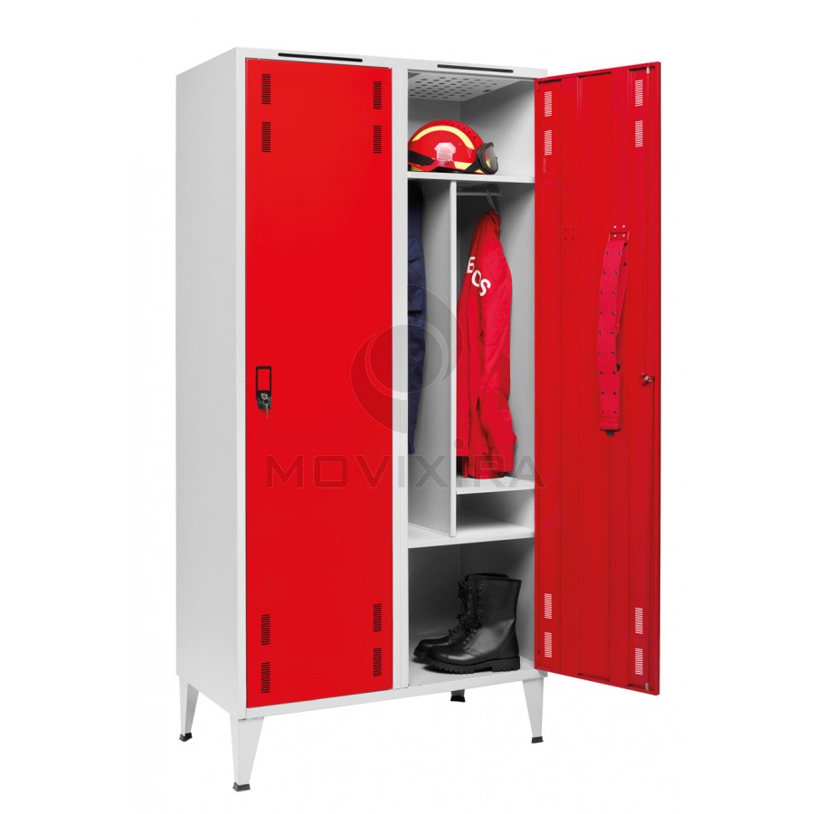 Vestiário Duplo para Bombeiros