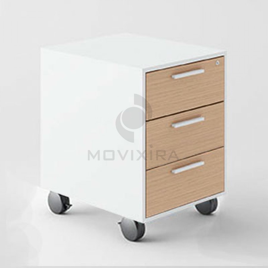 Bloco de 3 Gavetas sem Tampo Better