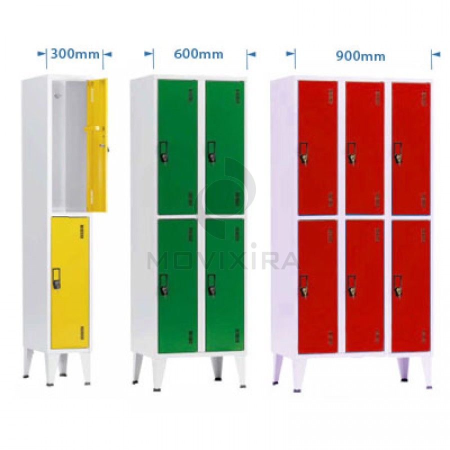 ARMÁRIOS DE 2 - 4 - 6 CACIFOS  (1900mm Altura)