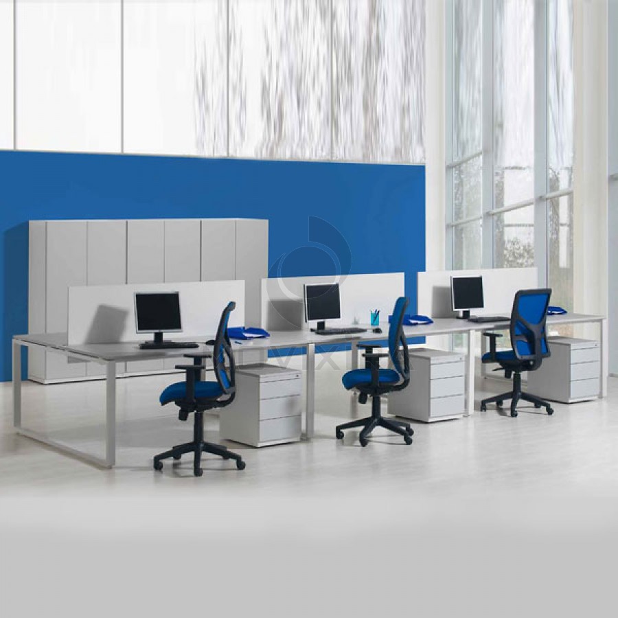 Ilha de 6 Postos Better Pé Fechado