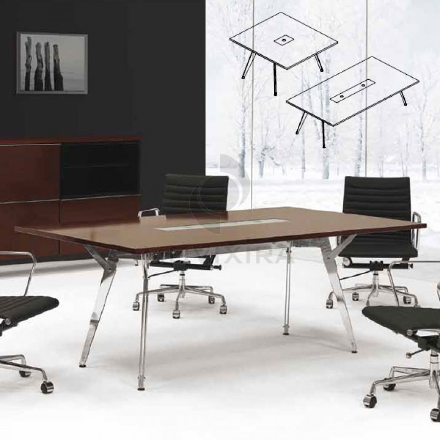 Mesa de Reuniões em Melamina LUK