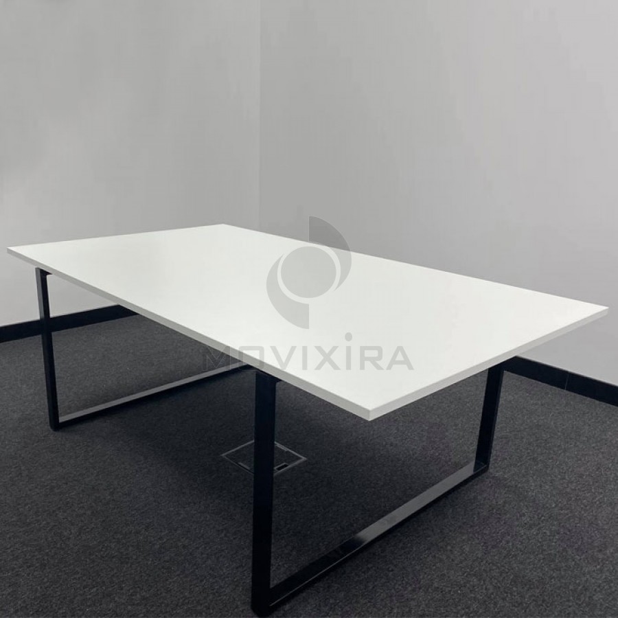 Mesa Reunião Retangular Better Pé Fechado