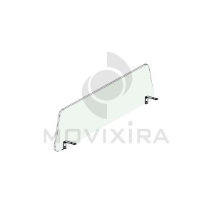 Painel ENDOW  - Painel Divisor Lateral Final Ilhas e Secretárias Duplas 800