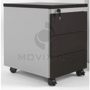 Bloco de 3 Gavetas em Melamina