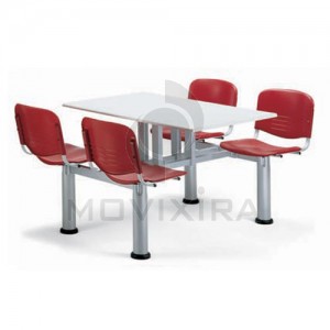 Mesa com Cadeiras Incorporadas