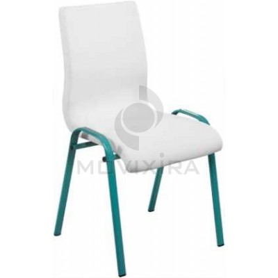 Cadeira de 4 Pés Tubo Oval