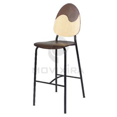 Cadeira Alta de Bar Madeira