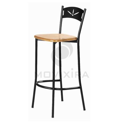 Cadeira Alta de Bar Madeira