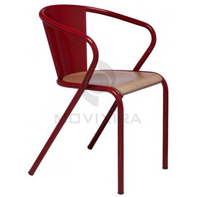 Cadeira em Chapa para Interior ou Exterior