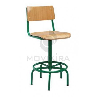 Cadeira Alta em Madeira