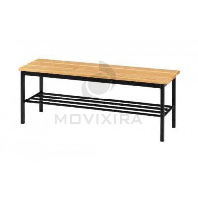 Banco em Madeira Tubo Quadrado 25mm