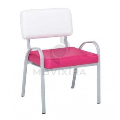 Cadeira Estofada Tubo Oval