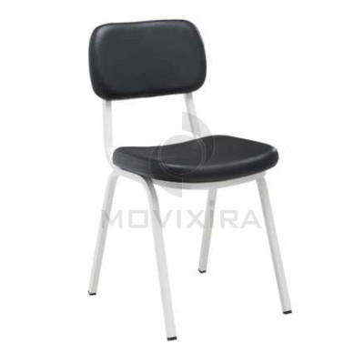 Cadeira de 4 Pés Tubo Quadrado