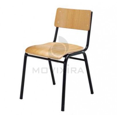 Cadeira de 4 Pés Tubo Redondo