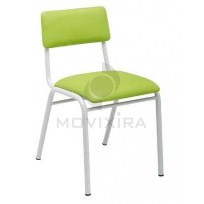 Cadeira de 4 Pés Tubo Redondo