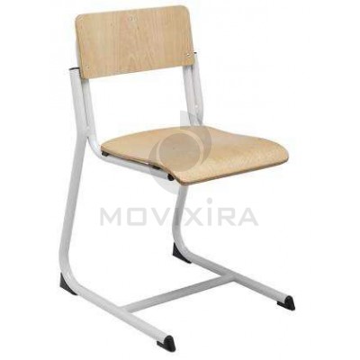 Cadeira com Base Invertida Tubo Redondo