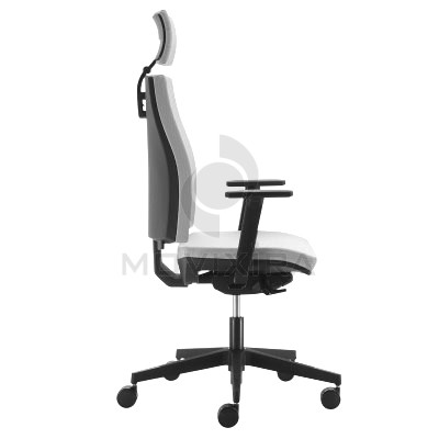 CADEIRA RODADA JOB COM APOIO DE CABEÇA