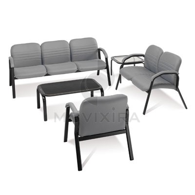 SOFÁ MODLYNE III COM ESTRUTURA PINTADA